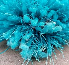 Bedside Turquoise Handmade Rug